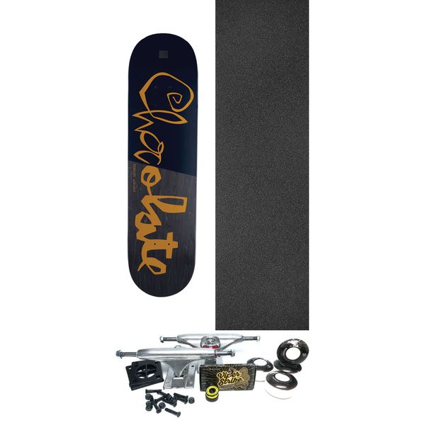 Chocolate Skateboards Vincent Alvarez Scrunk Skateboard Deck - 8.5" x 32" - Complete Skateboard Bundle